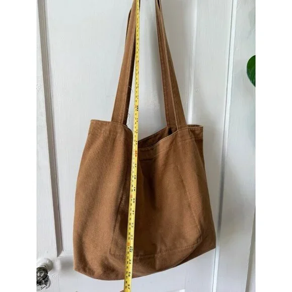 Brown Canvas Tote Bag - Picture 10 of 10